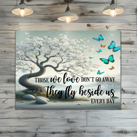 Landscape Metal Wall Art Those We Love Don’t Go Away superfastpod