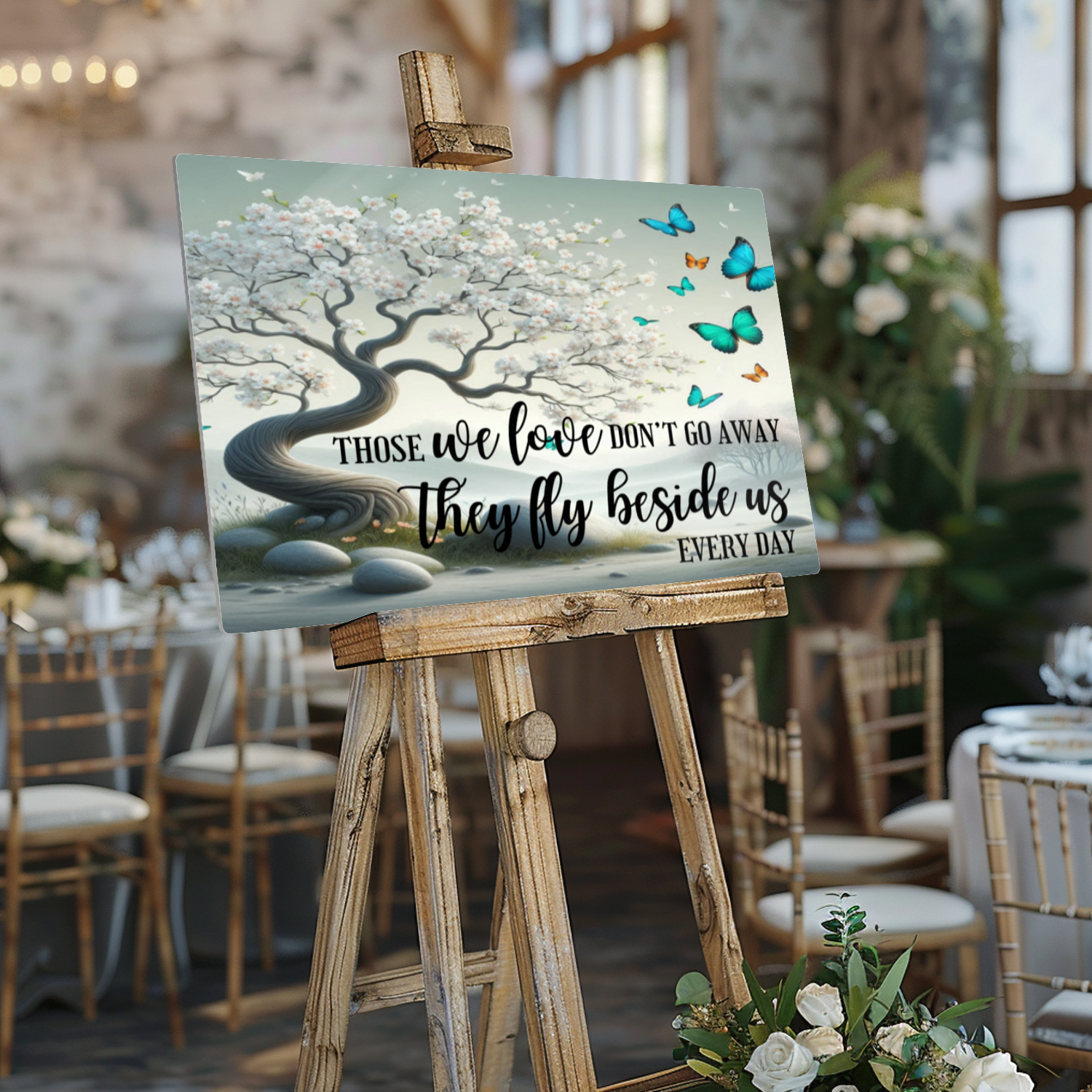 Landscape Metal Wall Art Those We Love Don’t Go Away superfastpod
