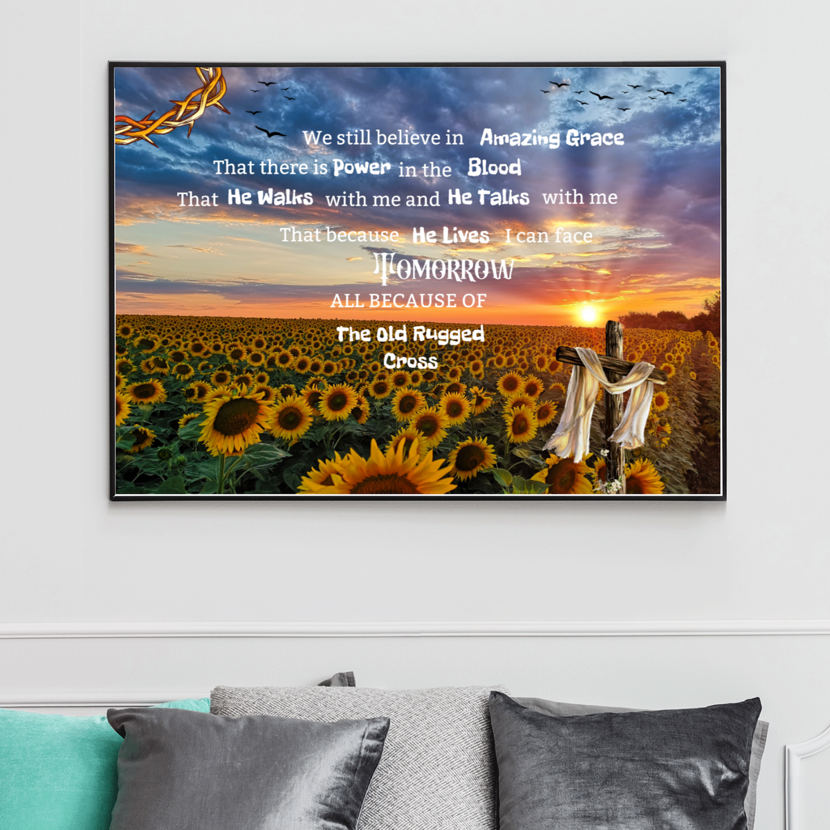 Landscape Poster Faith inspirational superfastpod
