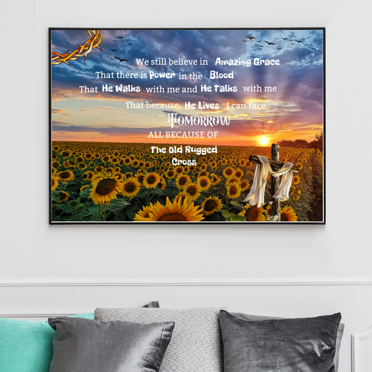 Landscape Poster Faith inspirational superfastpod