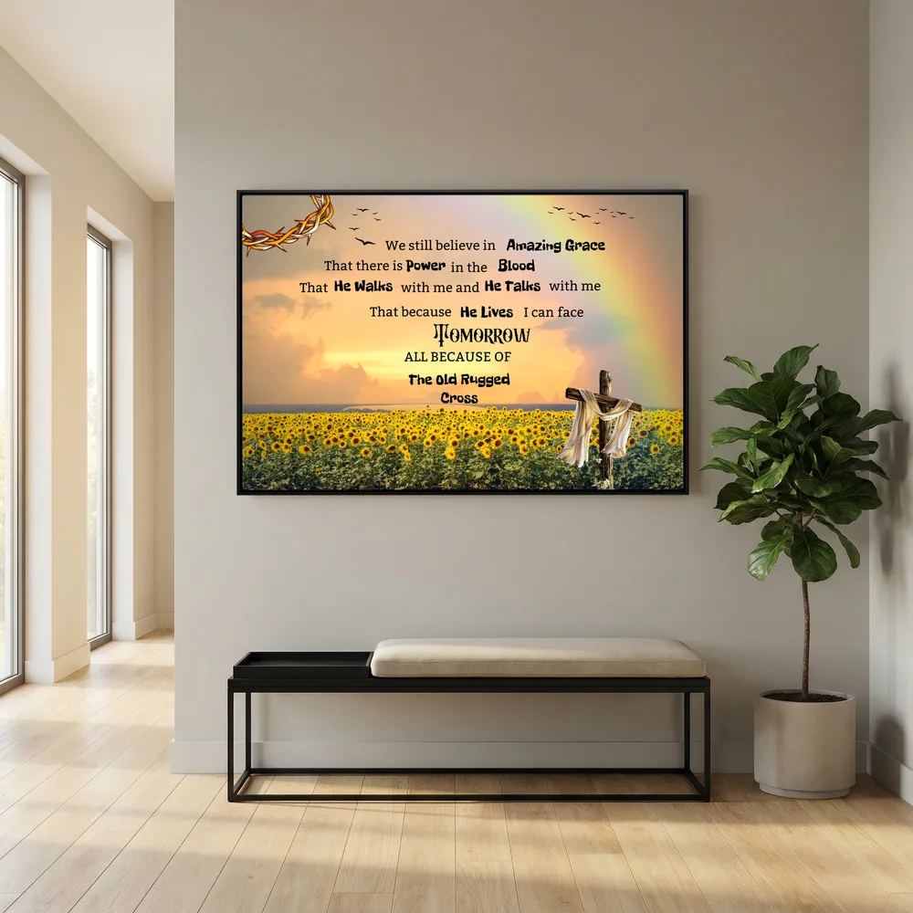 Canvas Wall Art We still believe in Amazing Grace