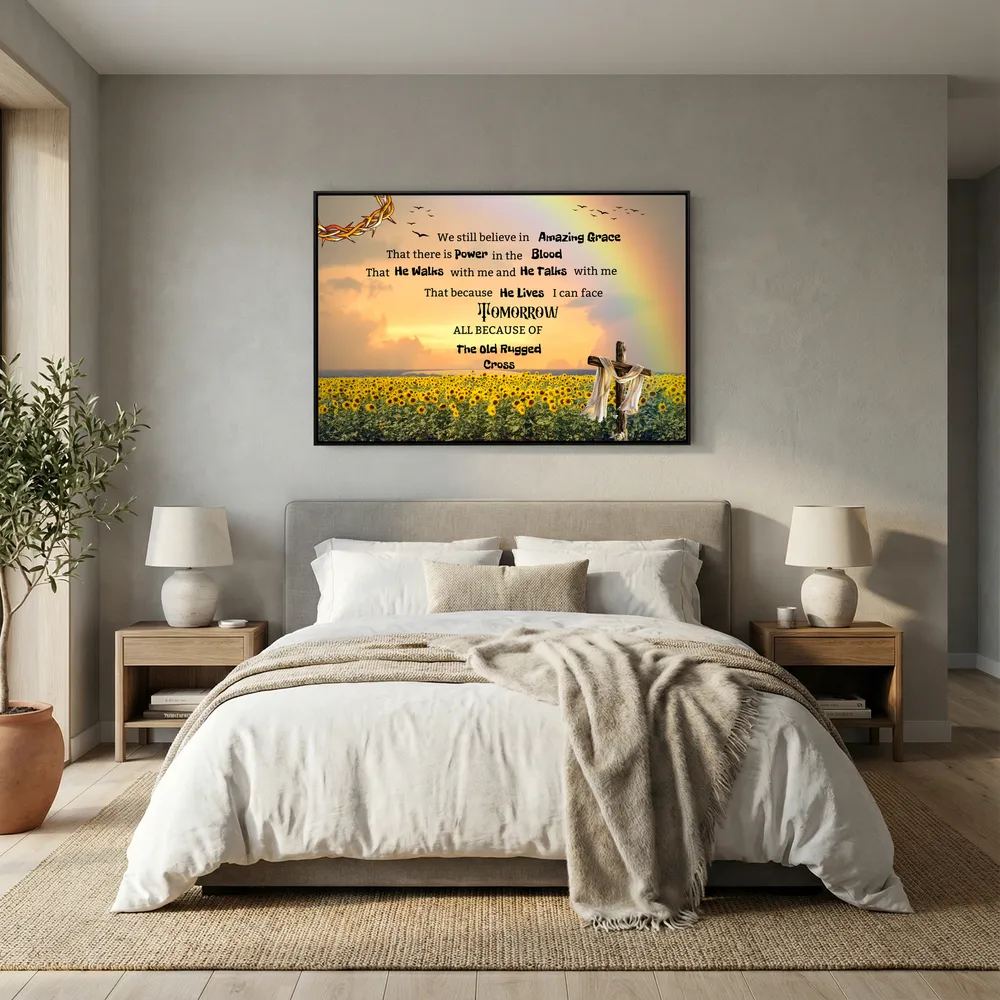 Canvas Wall Art We still believe in Amazing Grace