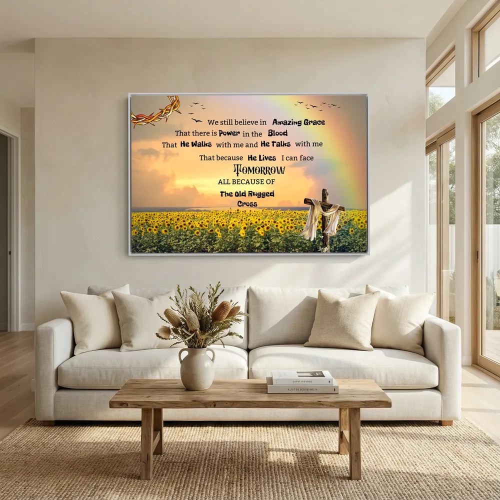 Canvas Wall Art We still believe in Amazing Grace