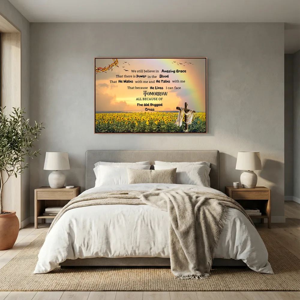 Canvas Wall Art We still believe in Amazing Grace