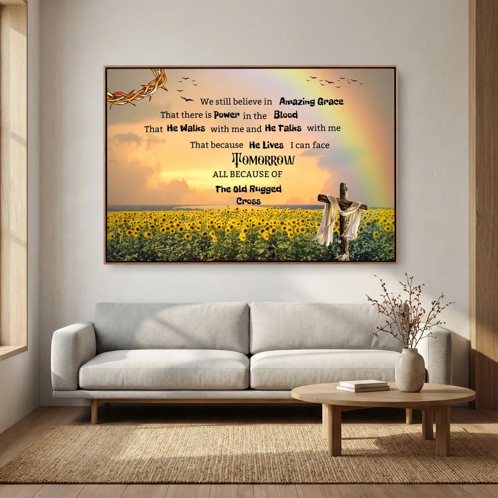 Canvas Wall Art We still believe in Amazing Grace