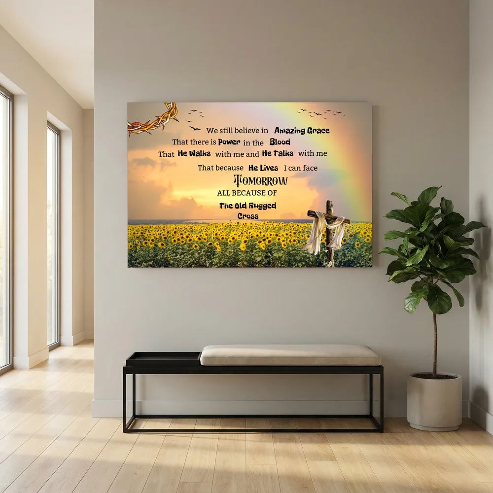 Canvas Wall Art We still believe in Amazing Grace
