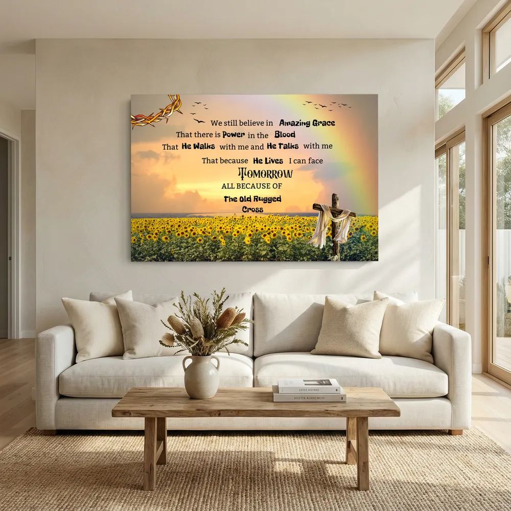 Canvas Wall Art We still believe in Amazing Grace