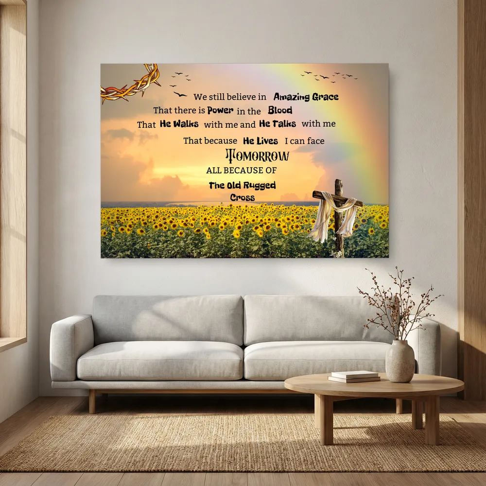 Canvas Wall Art We still believe in Amazing Grace