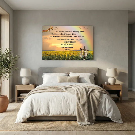 Canvas Wall Art We still believe in Amazing Grace