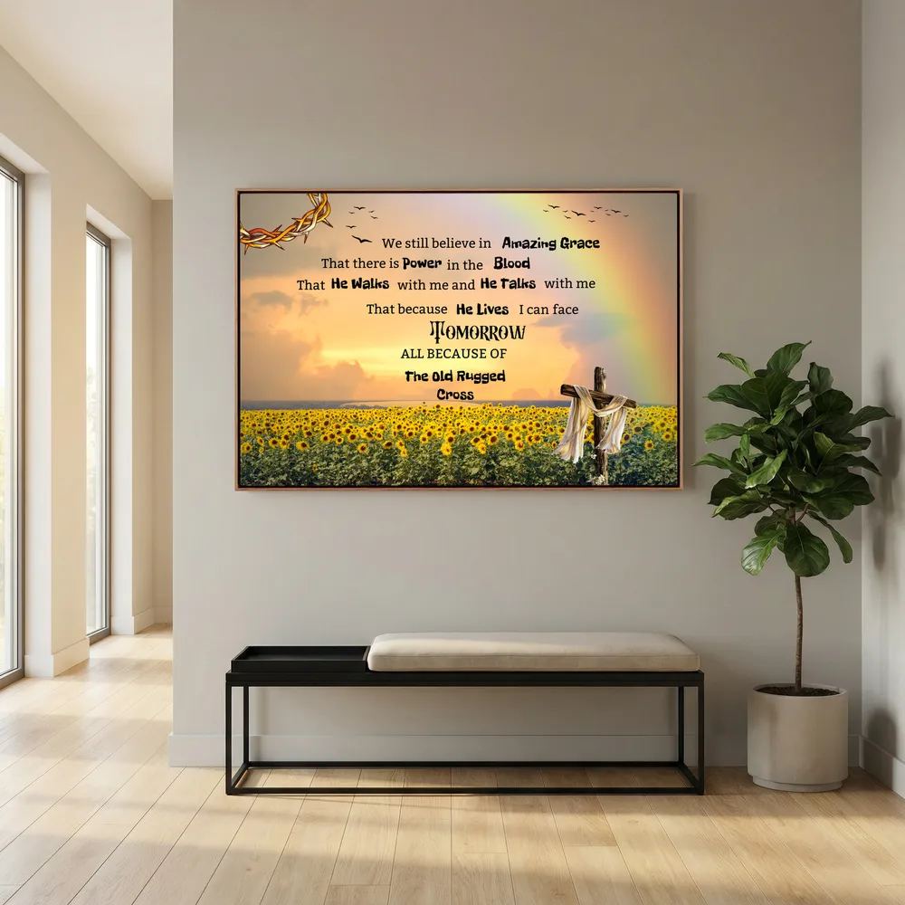 Canvas Wall Art We still believe in Amazing Grace