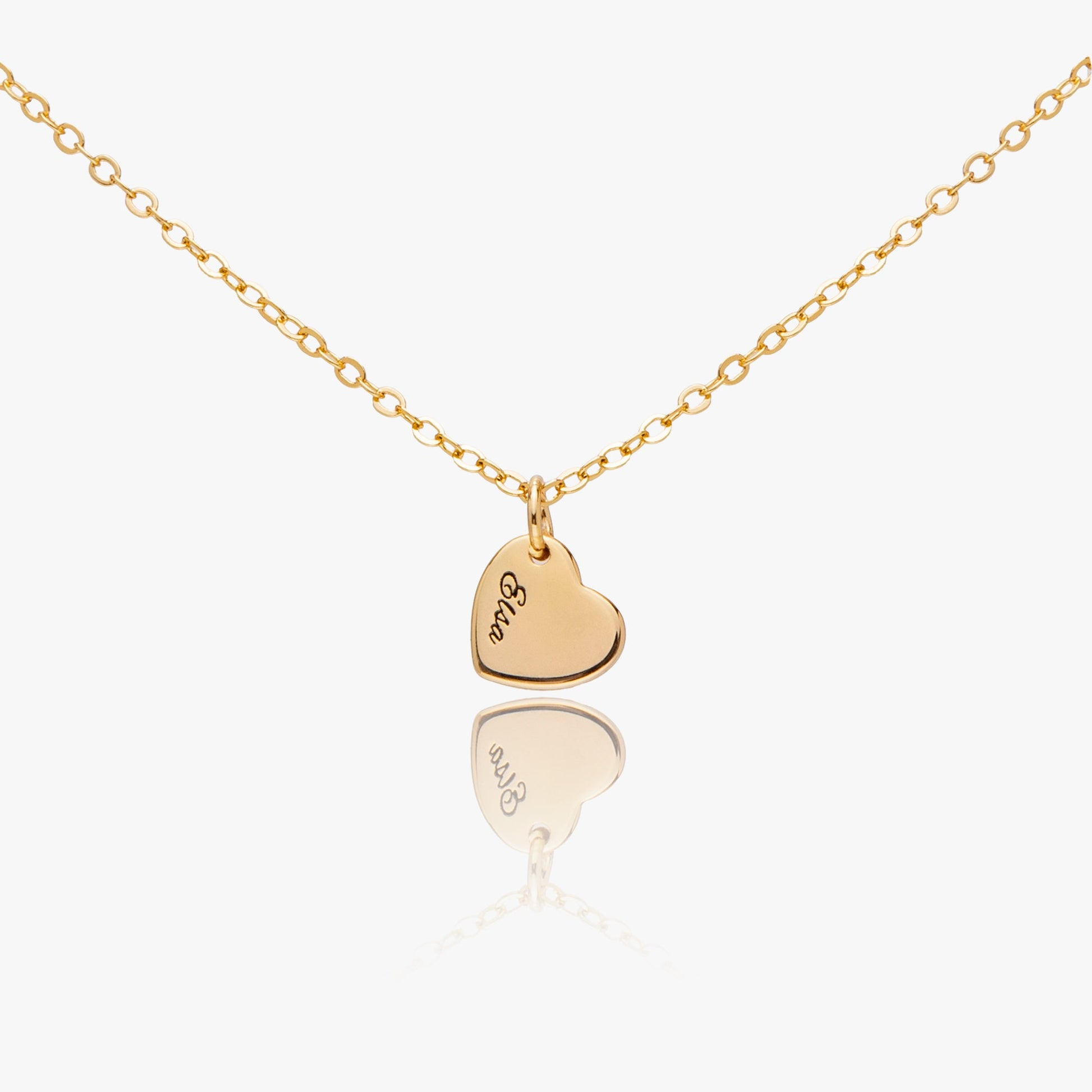 Personalized Heart Necklace - JewelryLuxeUS.Shop