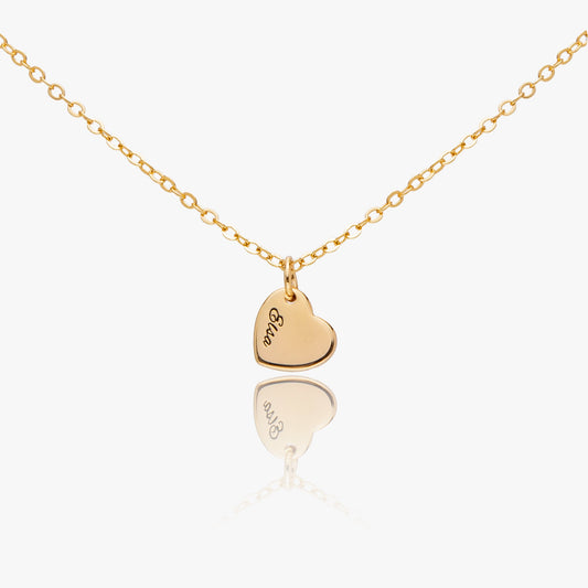 Personalized Heart Necklace - JewelryLuxeUS.Shop
