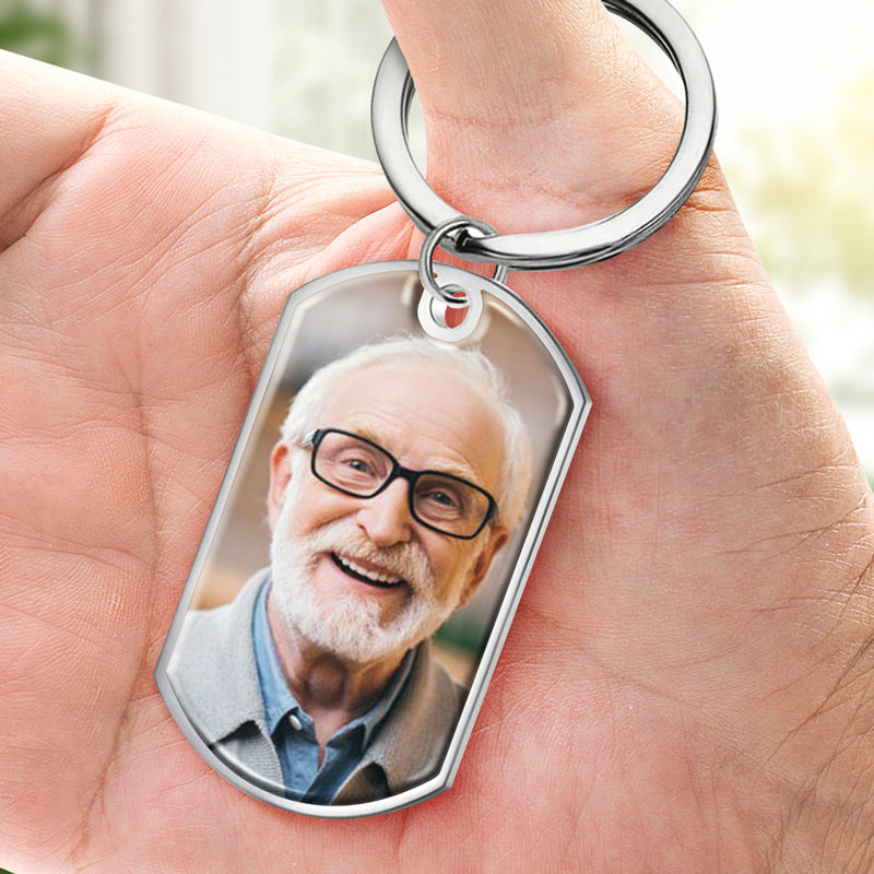 Custom Photo Until I See You Again - Memorial Personalized Custom Keychain - Sympathy Gift For Family Members by Inkedjoy