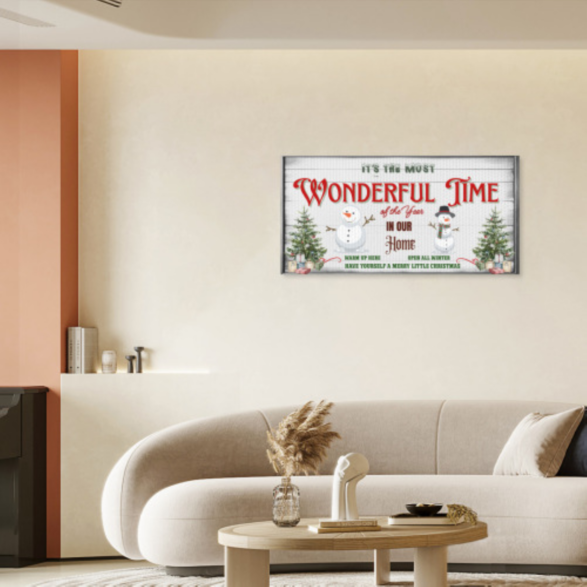 It’s the Most Wonderful Time of the Year Canvas Wall Art by Printdoors